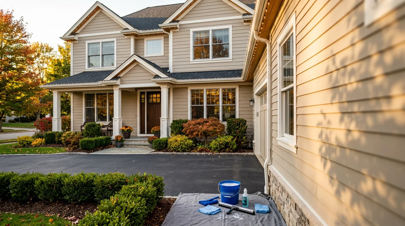 Professional window cleaning and exterior maintenance in Tulsa